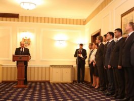 Declarația președintelui Nicolae Timofti la ceremonia de învestire a Guvernului, condus de prim-ministrul Iurie Leancă