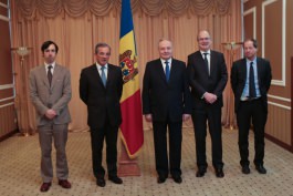 Moldovan president meets French official