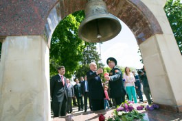 Președintele Nicolae Timofti a participat la manifestațiile dedicate aniversării a 70 de ani de la sfârșitul celui de-al Doilea Război Mondial