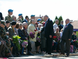 President Nicolae Timofti attends actions dedicated to 70th anniversary of end of World War II