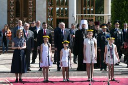 President Nicolae Timofti attends actions dedicated to 70th anniversary of end of World War II