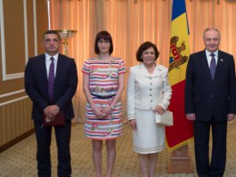 President Nicolae Timofti received accreditation letters from three ambassadors