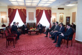 President Nicolae Timofti received accreditation letters from three ambassadors