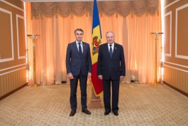 Moldovan president, European official tackle reforms, projects, cooperation