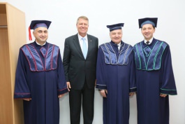 Moldovan President receives Doctor Honoris Causa title from Romanian university