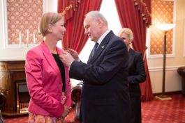 Moldovan president meets Swedish Ambassador at end of her term