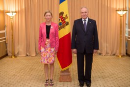 Întrevederea președintelui Timofti cu ambasadoarea Suediei în Moldova, Ingrid Tersman