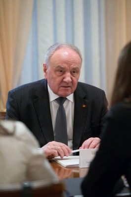 Moldovan president meets top EU official