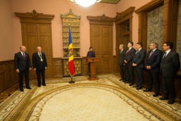 Membrii noului Guvern au depus jurământul în fața președintelui Republicii Moldova, Nicolae Timofti